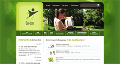 Desktop Screenshot of co-eco.org